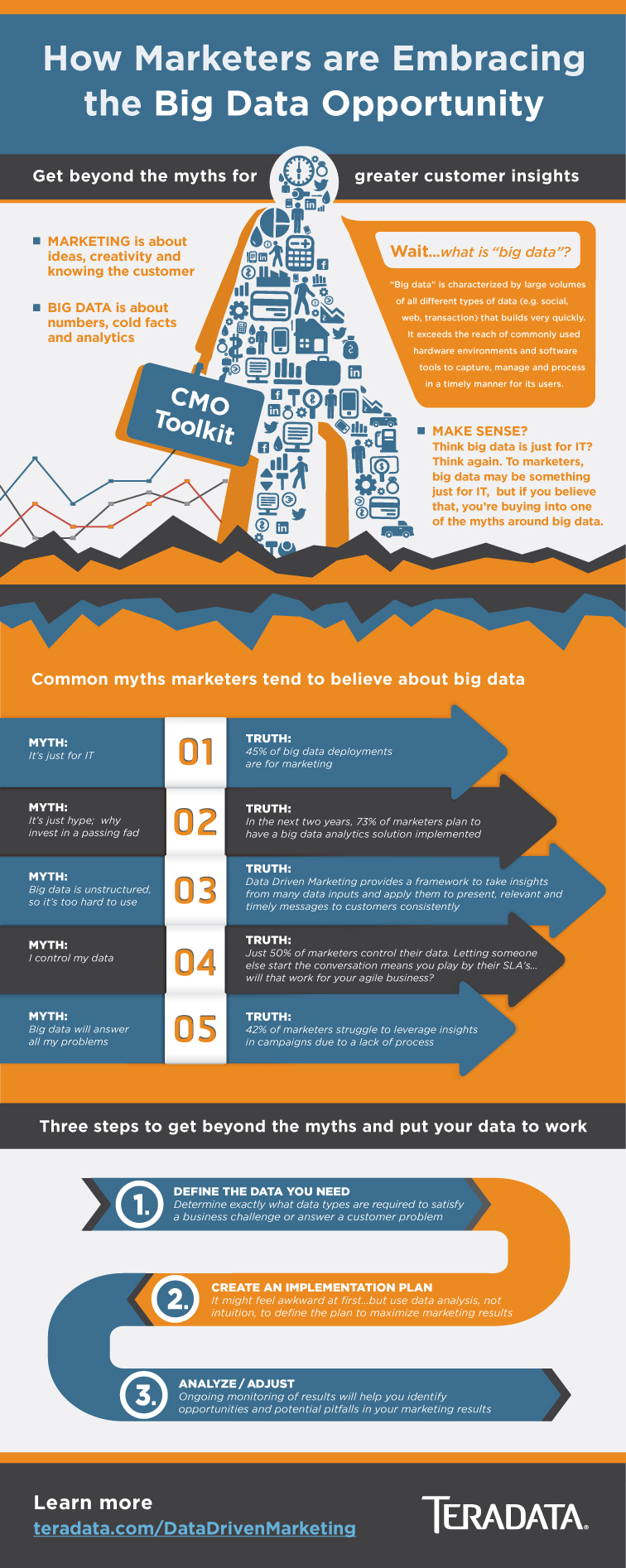 Infographic - Myths & Realities of Big Data - Teradata