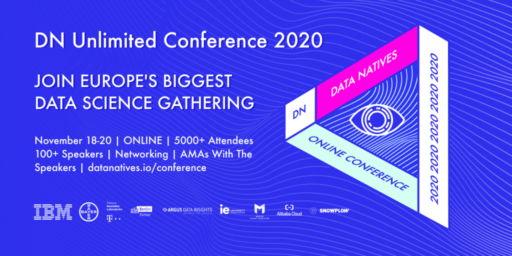 DN Unlimited 2020: Europe's largest Data Science & AI event, Nov 1820