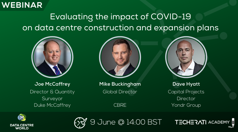 Webinar: Evaluating the impact of COVID-19 on data centre plans | Datafloq