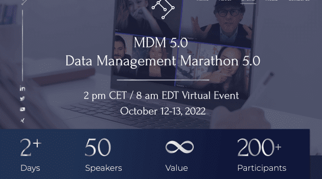 Data Management Marathon 5.0 - the must-attend Data Event 2022