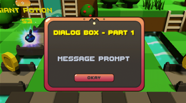 Create a Dialog Box with C# in Unity Part 1 - Message Prompt