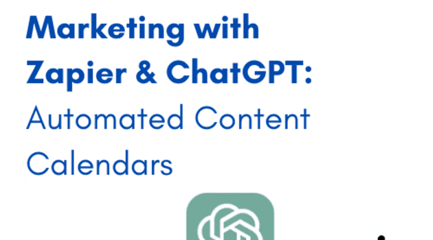 Marketing with Zapier & ChatGPT: Automated Content Calendars