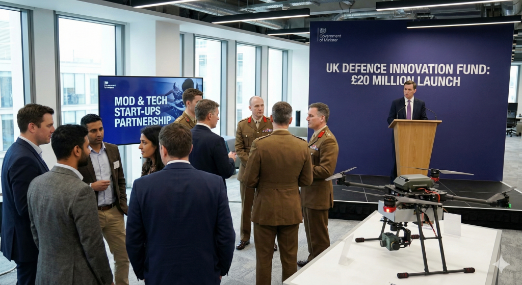 UK launches  20mn fund for military tech start-ups
